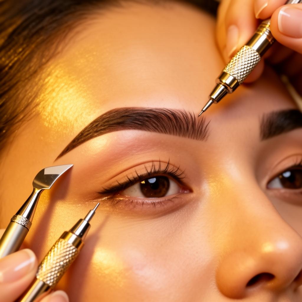 Micro de Sobrancelha e Labial